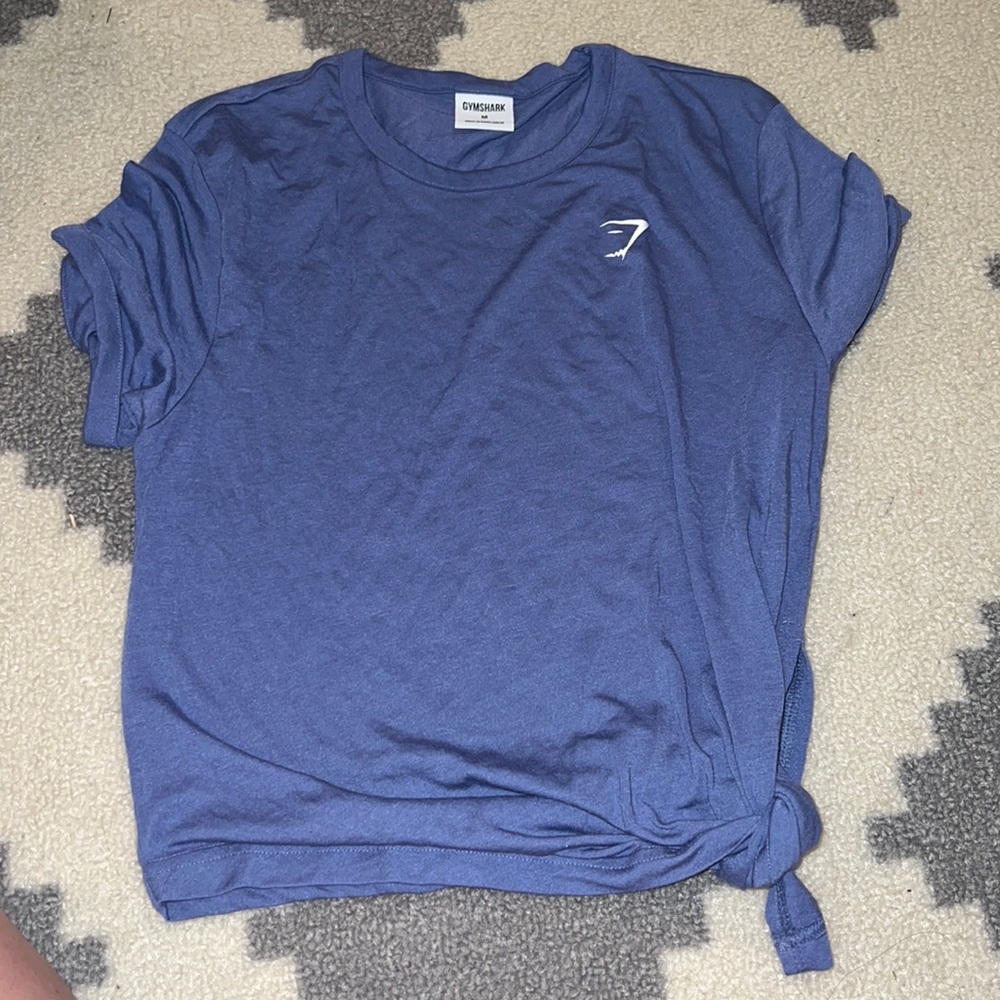 gymshark side tie tee